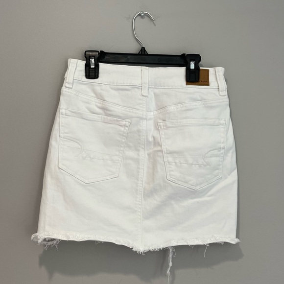 American Eagle White Denim Skirt - Picture 2 of 3